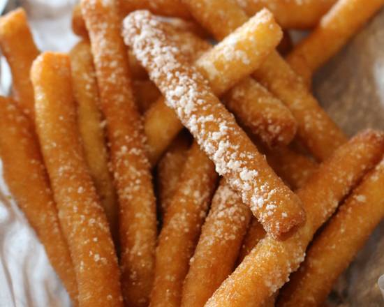 Order Funnel Cake Fries food online from Wick Pizza Parlor & Pub store, Louisville on bringmethat.com