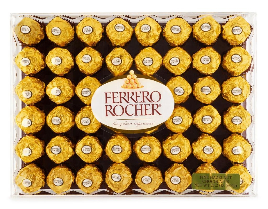 Order Ferrero Rocher Big Size ( 48 Piece ) food online from Bash Treats store, Tustin on bringmethat.com