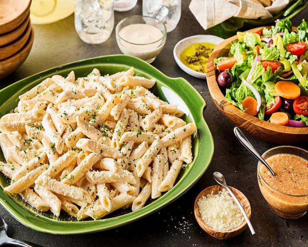 Order Family Bundle Penne Alfredo food online from Carrabba's store, Fayetteville on bringmethat.com