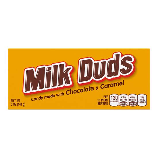 Order Milk Duds Chocolate & Caramel Candy (5 oz) food online from Rite Aid store, Eugene on bringmethat.com