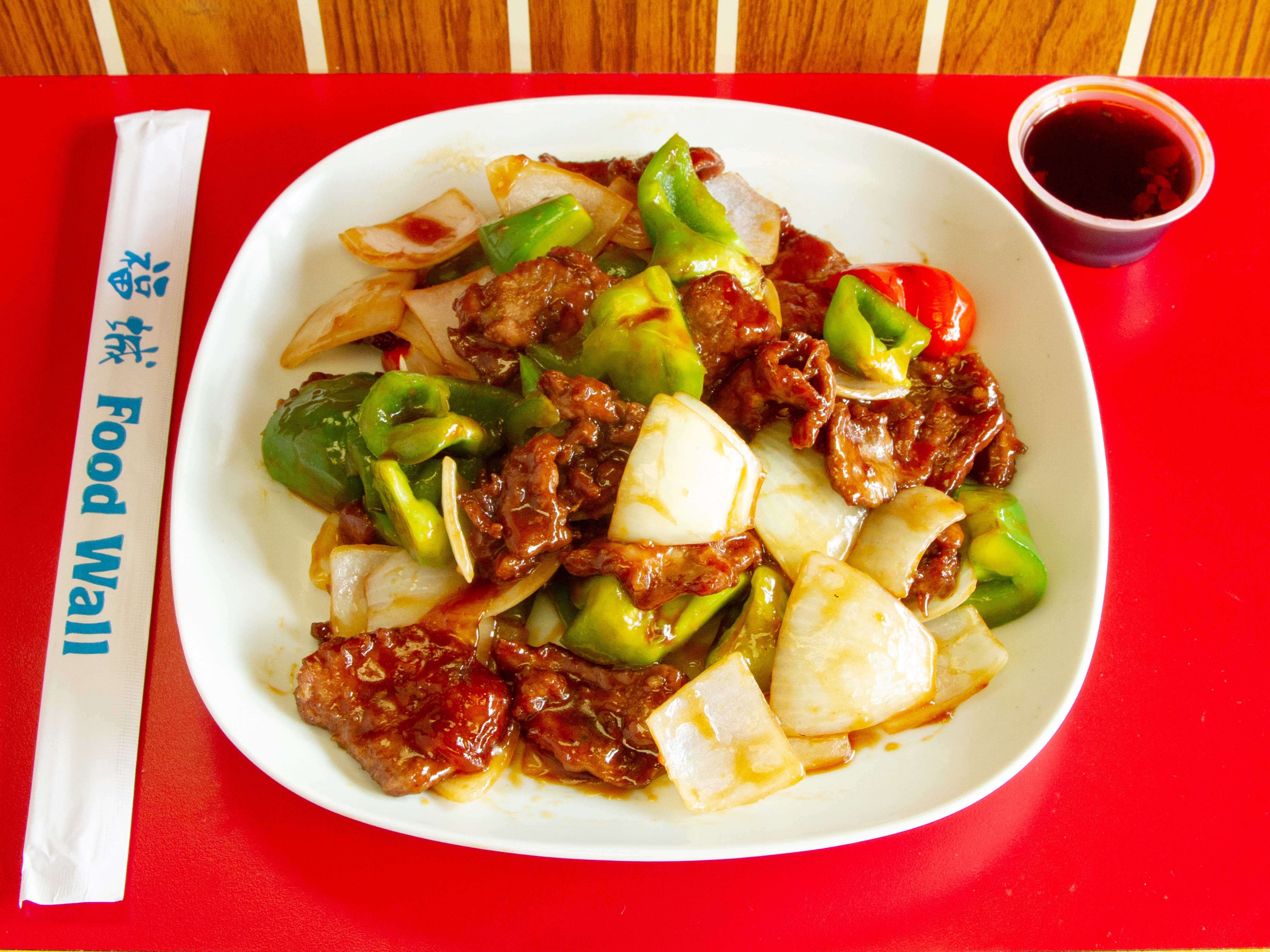 Order A6. Pepper Steak Special food online from Food Wall Chinese Restaurant store, Jamaica Plain on bringmethat.com