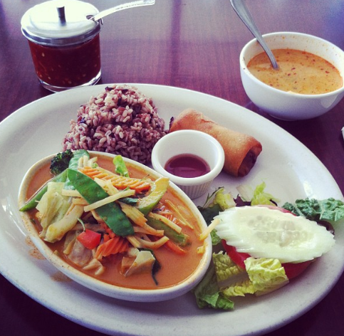 Order Red Curry food online from Vegan Glory store, Los Angeles on bringmethat.com