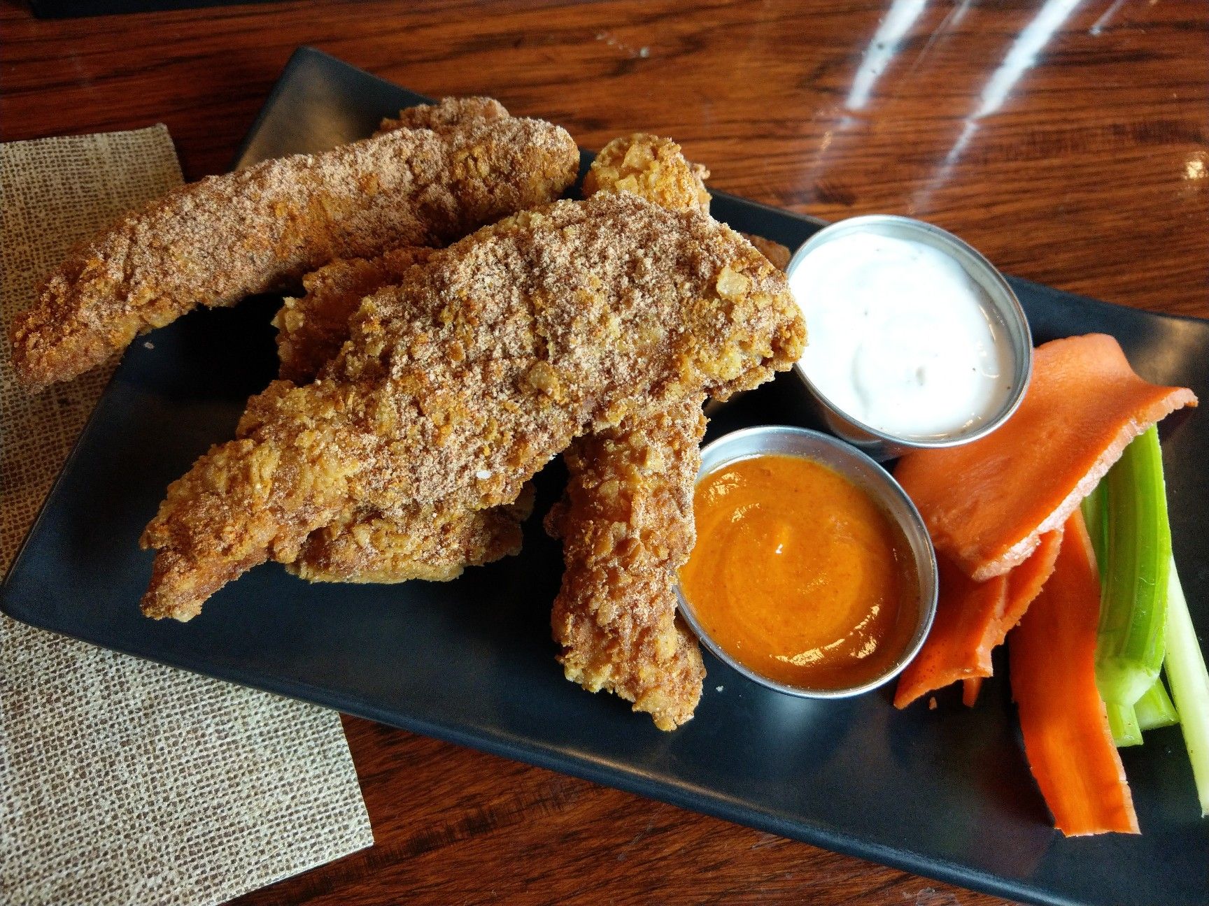 Order Crispy Chicken Strips food online from Guildhall store, Whittier on bringmethat.com