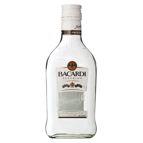 Order Bacardi Superior Rum - 200ml/Single food online from Bottle Shop & Spirits store, Los Alamitos on bringmethat.com