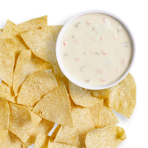 Order Chips & Queso Blanco food online from Chipotle store, Burbank on bringmethat.com