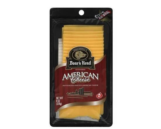 Order Boar's Head Yellow American Cheese (8 oz) food online from Urban Value Corner Store store, Dallas on bringmethat.com