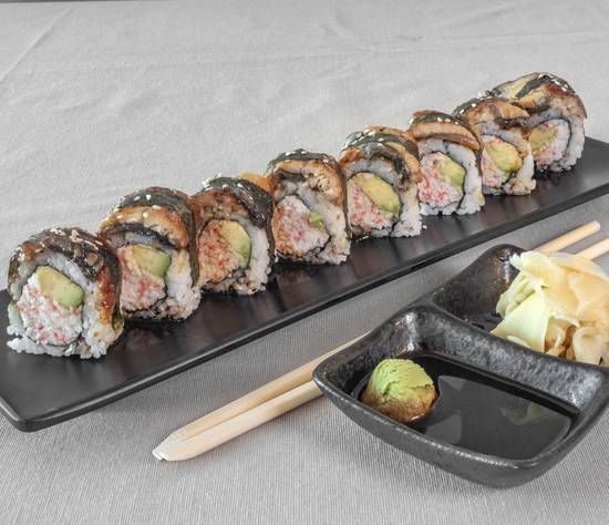 Order Dragon Roll food online from Sushi Tomo store, Palo Alto on bringmethat.com