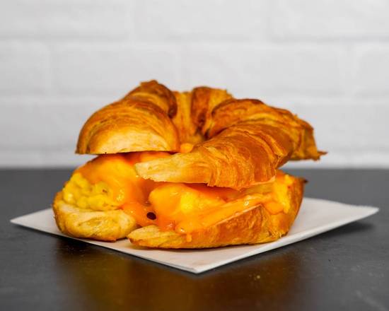 Order Croissant, Egg, & Cheddar food online from Neighborhood Cafe store, Hopewell on bringmethat.com