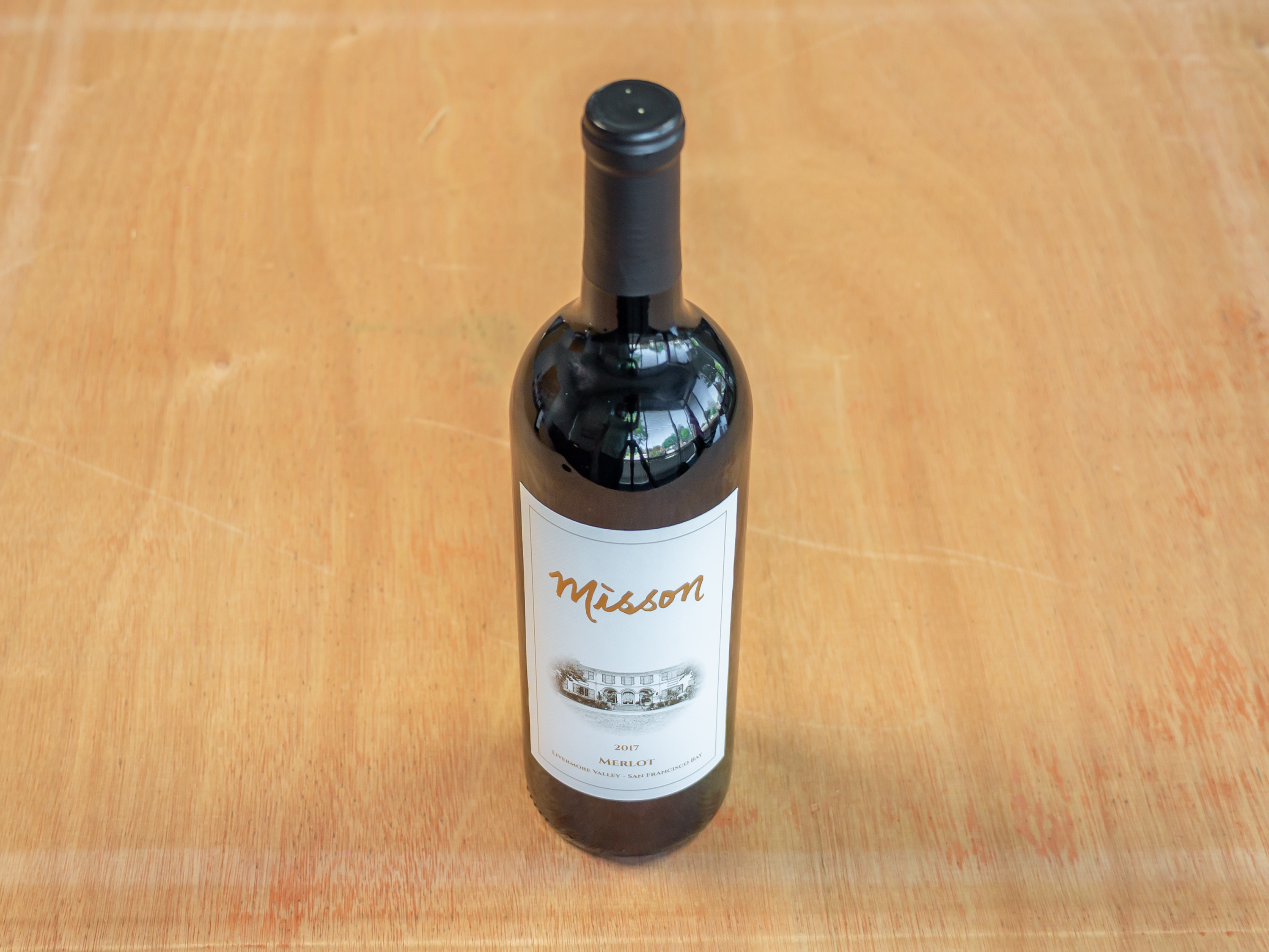 Order Misson Merlot, 2017, 750mL red wine (14.0% ABV) food online from Raindrop Wine store, Livermore on bringmethat.com