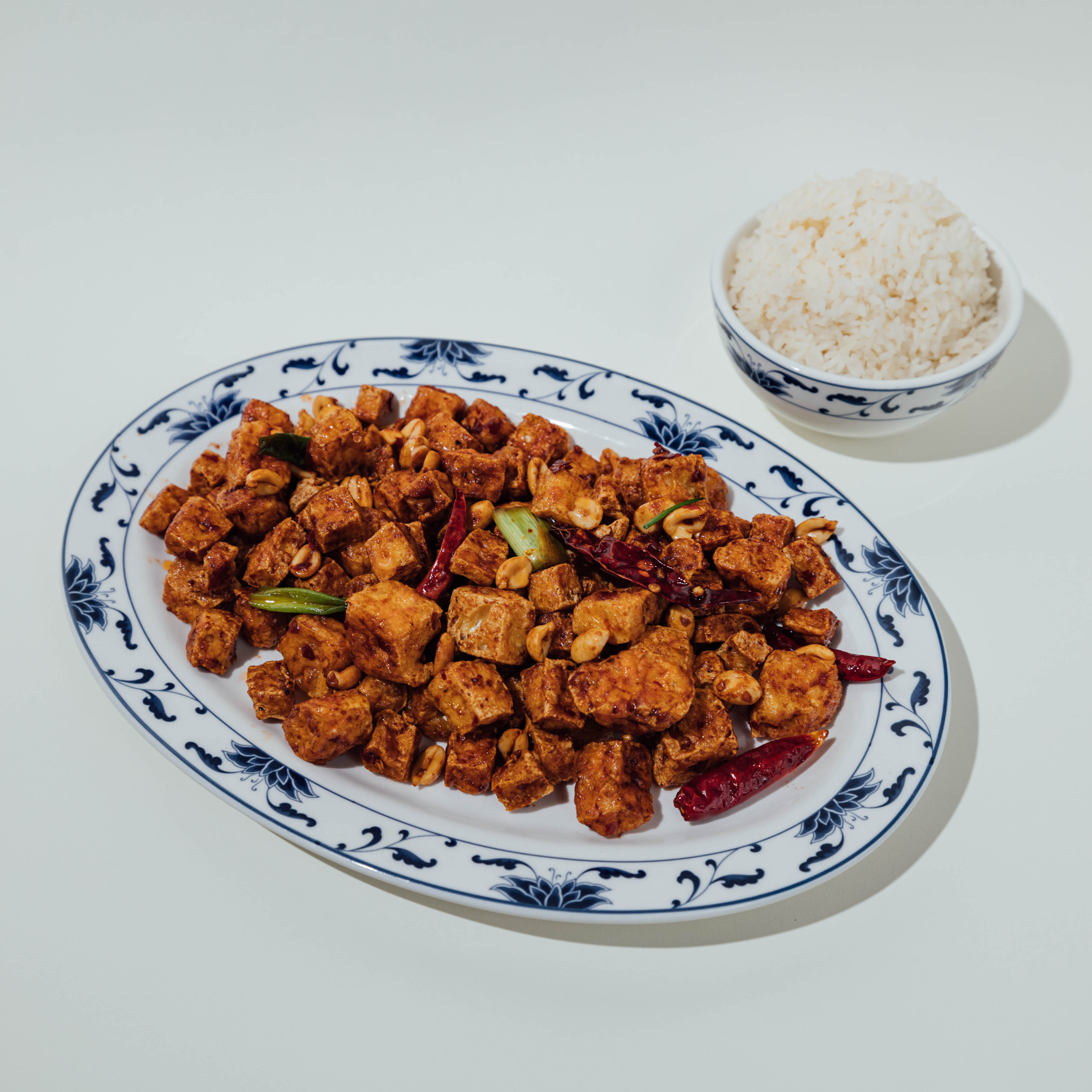Order Kung Pao Bean Curd food online from City Lights of China store, Washington on bringmethat.com
