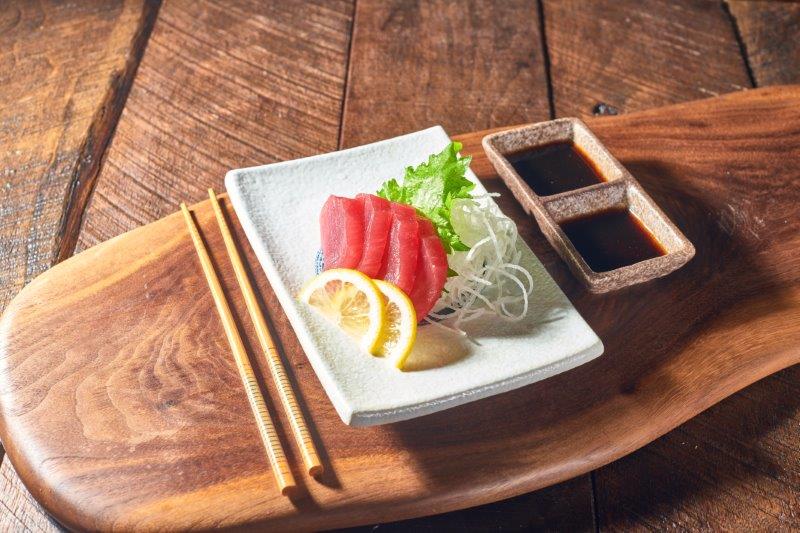 Order Blue Fin Tuna Sashimi food online from Rocket Sushi store, San Francisco on bringmethat.com