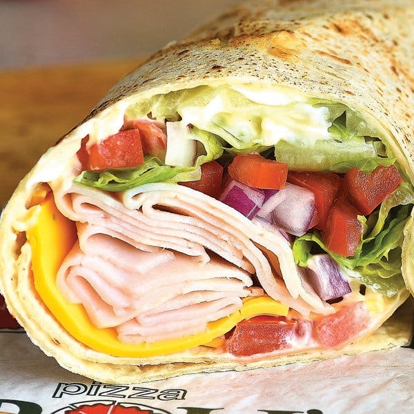 Order Sliced Turkey Wrap - Wrap food online from Pizza Boli's store, Chantilly on bringmethat.com