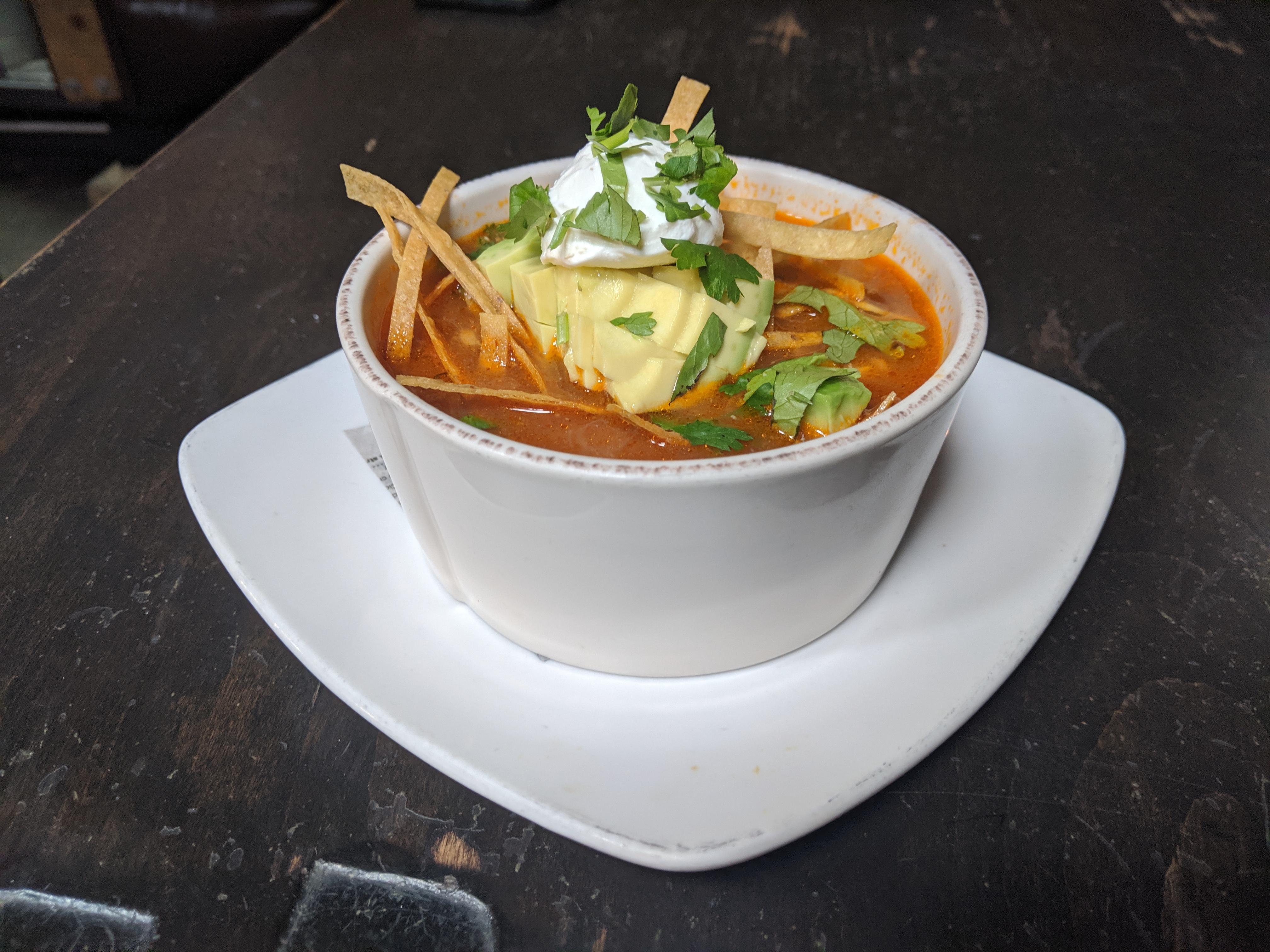 Order TR Chicken Tortilla Soup food online from Sd Taproom store, San Diego on bringmethat.com