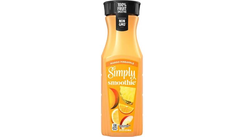 Order Simply Smoothies Mango Pineapple Juice food online from Trumbull Mobil store, Trumbull on bringmethat.com