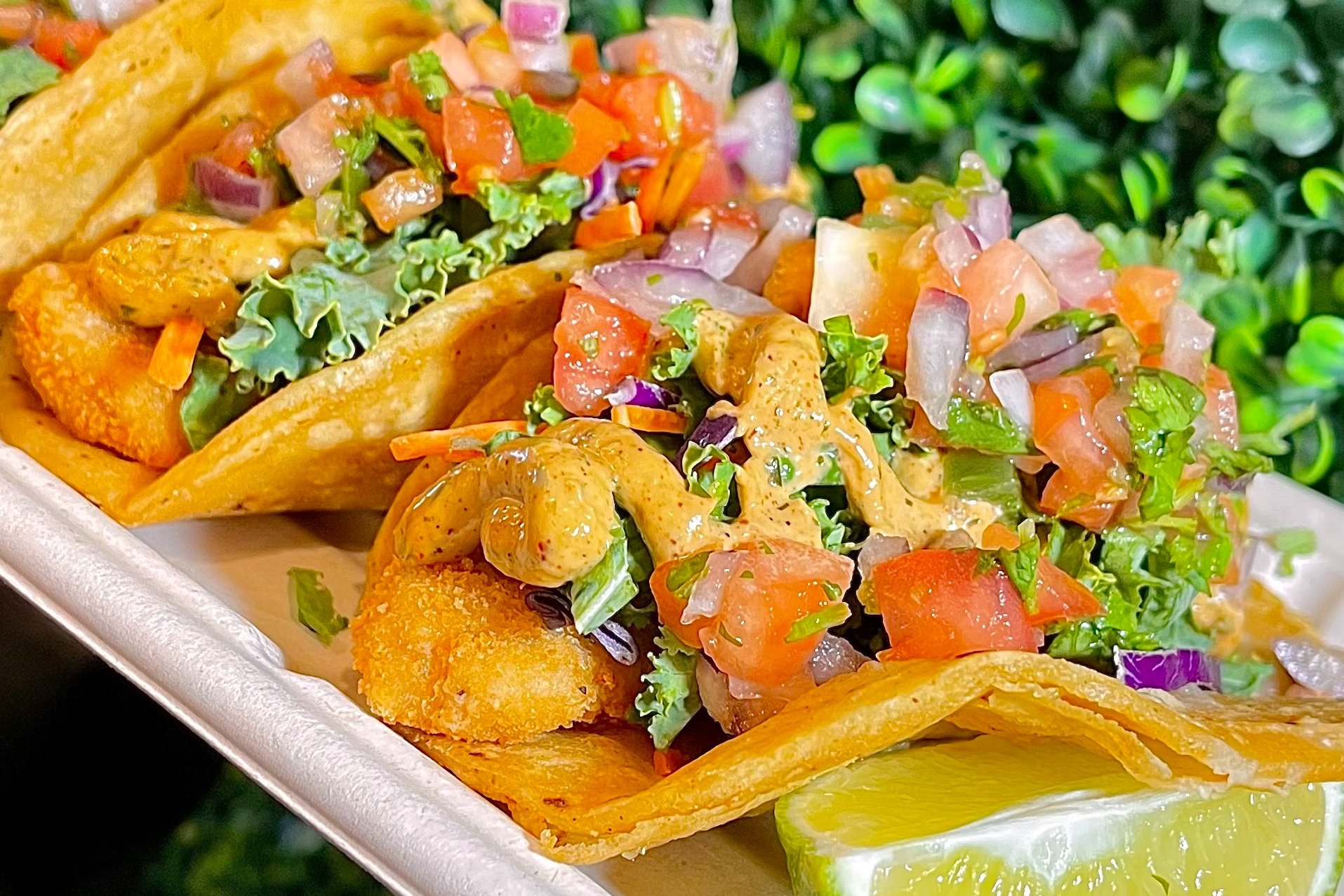 Order Baja Fish Duos food online from Spotless Tacos store, Upland on bringmethat.com