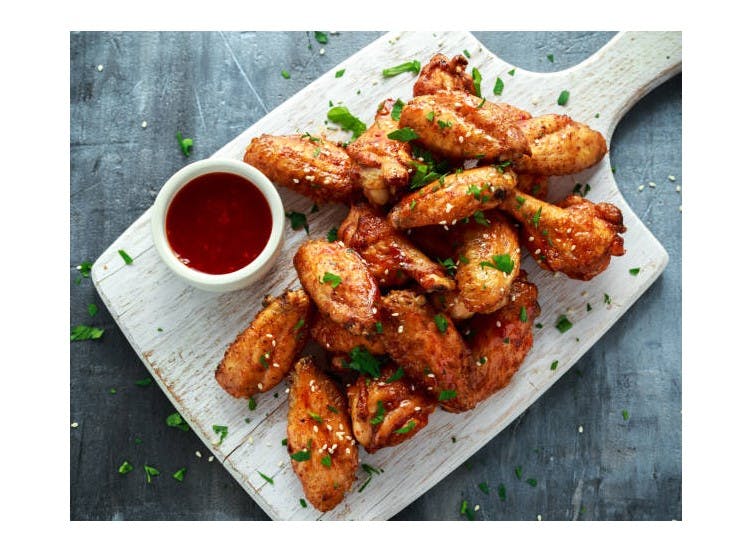 Order Wings - 6 Pieces food online from Fat Daddy's Taproom & Grille store, Warren on bringmethat.com