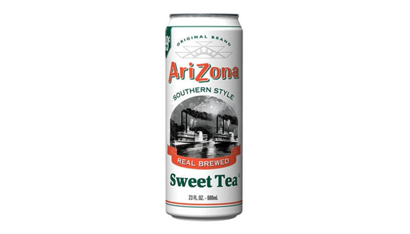 Order AriZona Sweet Tea 23.5oz food online from Ross Liquor store, Sylmar on bringmethat.com