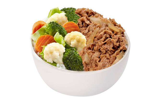 Order Gyudon Beef with Veggie food online from Yoshinoya store, Compton on bringmethat.com