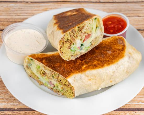 Order Falafel Wrap food online from Halal Shawarma store, Houston on bringmethat.com