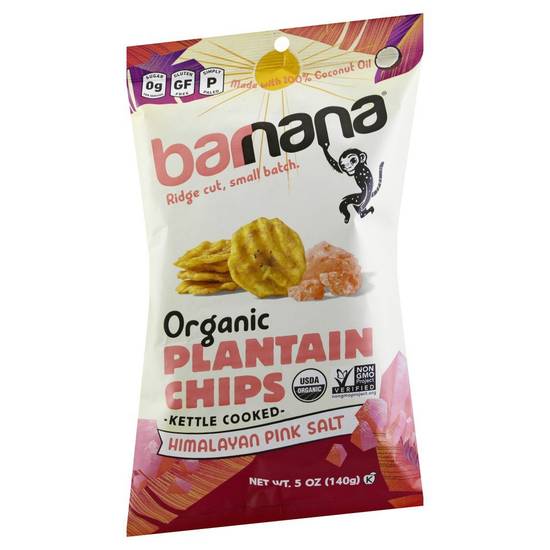 Order Barnana Organic Plantain Chips Himalayan Pink Salt (5 oz) food online from Rite Aid store, Yamhill County on bringmethat.com