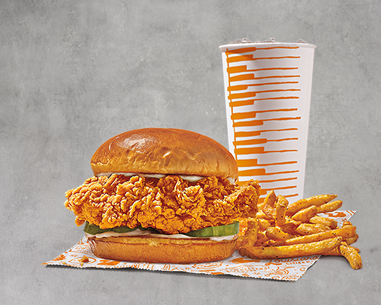 Order Classic Chicken Sandwich Combo food online from Popeyes store, Grand Rapids on bringmethat.com