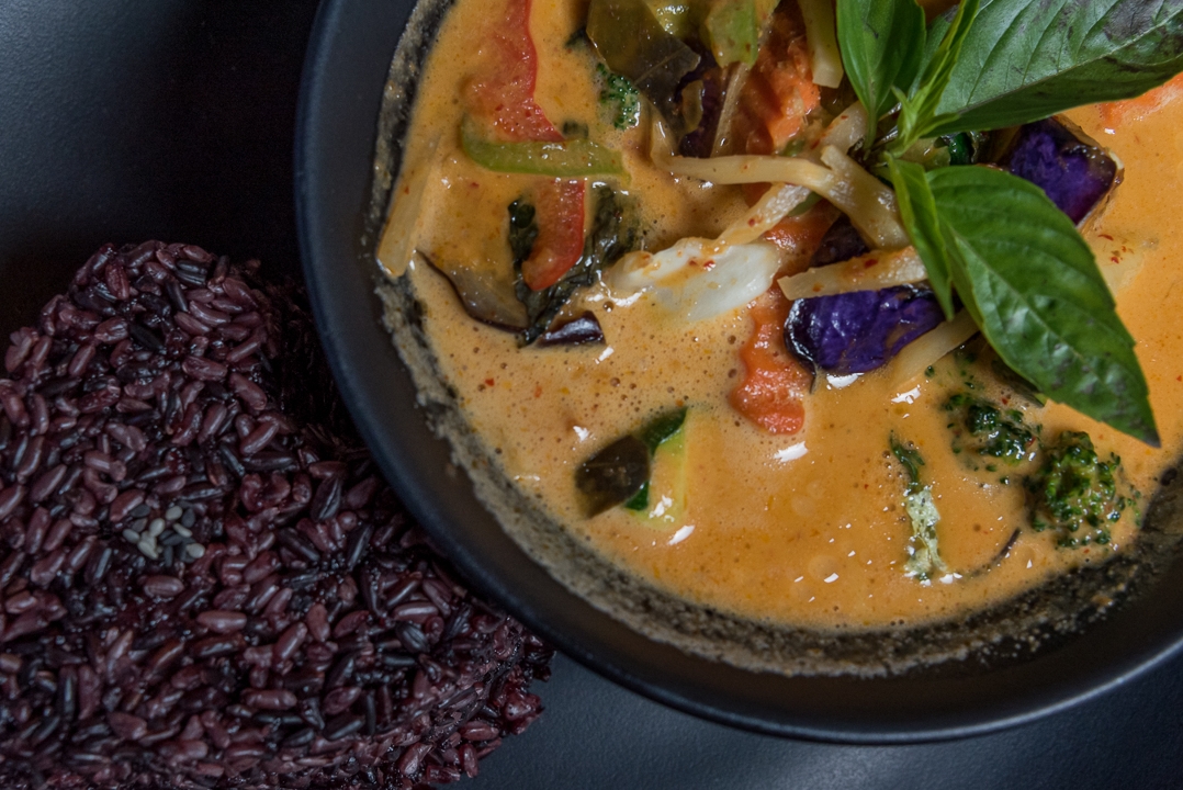 Order RED CURRY food online from The Asian Bistro store, San Diego on bringmethat.com