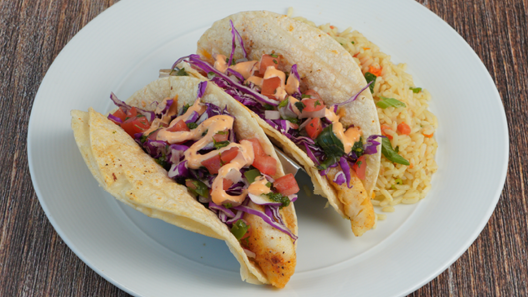 Order Fish taco(Grilled or Fried) food online from Claim Jumper store, Las Vegas on bringmethat.com
