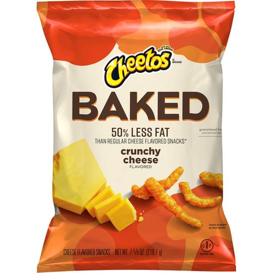 Order Cheetos Baked Crunchy Cheese Flavored Snacks food online from Deerings Market store, Traverse City on bringmethat.com
