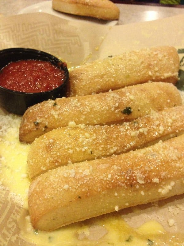 Order Garlic Parm Sticks - Appetizer food online from Athens Pizza store, Athens on bringmethat.com