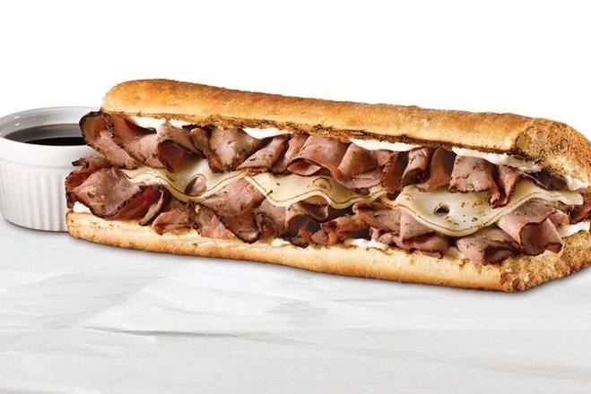Order French Dip Sub food online from Quiznos store, Roseville on bringmethat.com