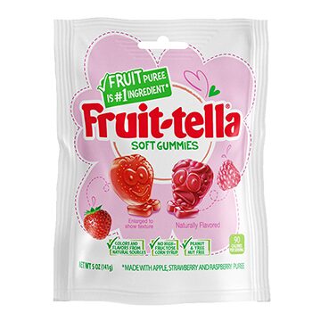 Order Fruit-tella Strawberry Raspberry 3.2oz food online from Sheetz store, Coraopolis on bringmethat.com