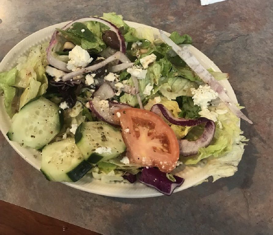 Order Greek Salad - Salad food online from Bel-aire diner restaurant store, Astoria on bringmethat.com