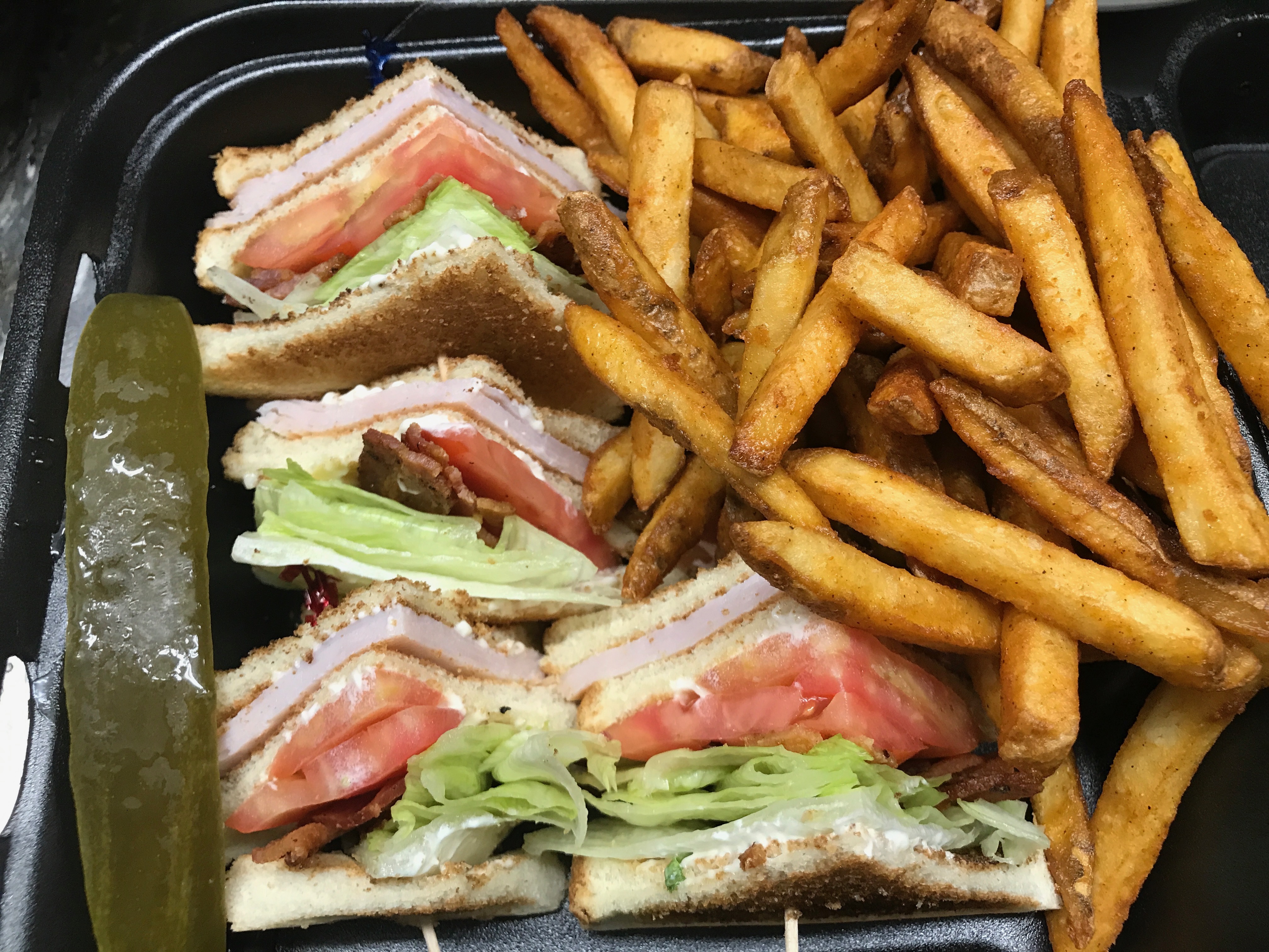 Order Club Sandwich Lunch food online from Tak Coffee Shop store, Los Angeles on bringmethat.com