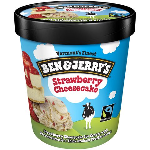 Order Ben & Jerry's Strawberry Cheesecake Pint food online from 7-Eleven store, Chicago on bringmethat.com
