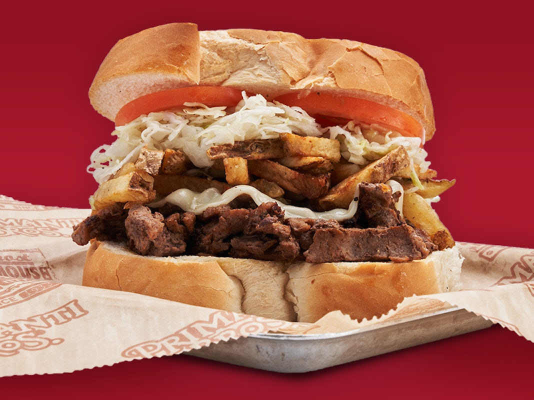 Order Sirloin Steak and Cheese food online from Primanti Bros store, Hagerstown on bringmethat.com