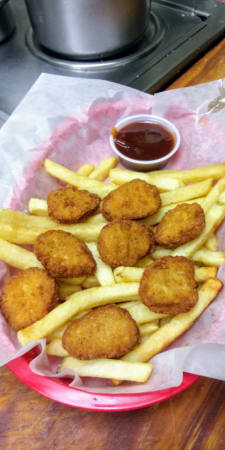 Order 8pc ck nuggets w/fries and bbq sacue food online from Taste of Chicago store, Chicago on bringmethat.com