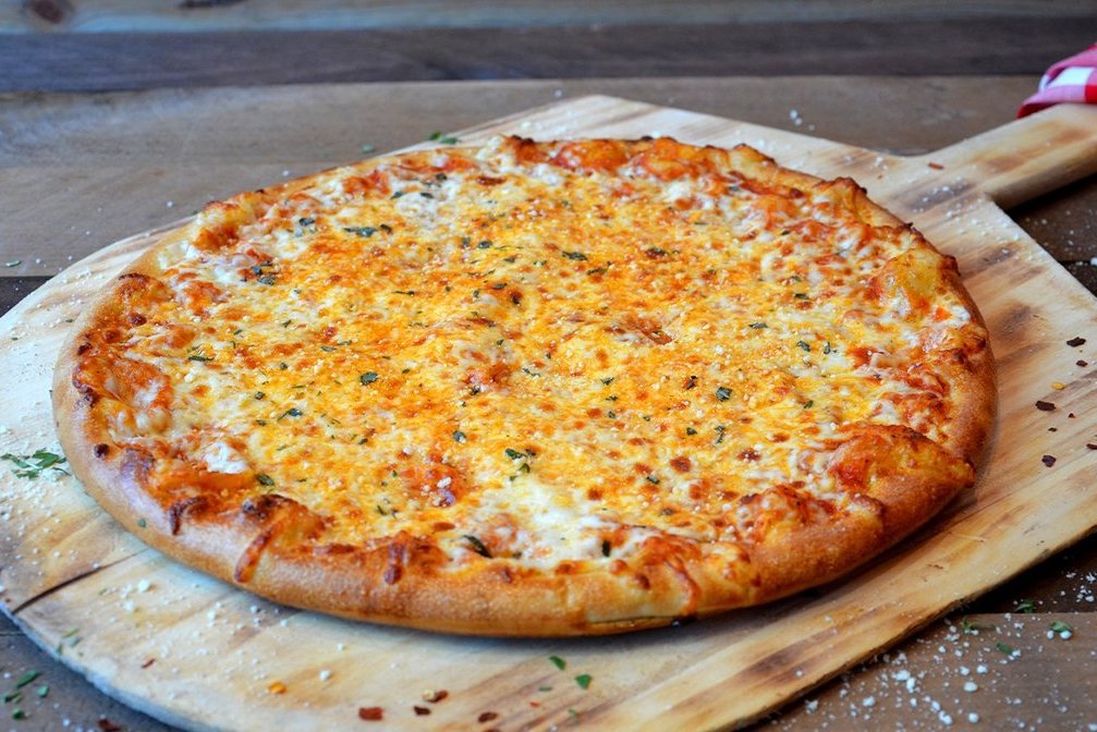 Order Classic Cheese Pizza food online from Local Pizza & Wings store, Albuquerque on bringmethat.com
