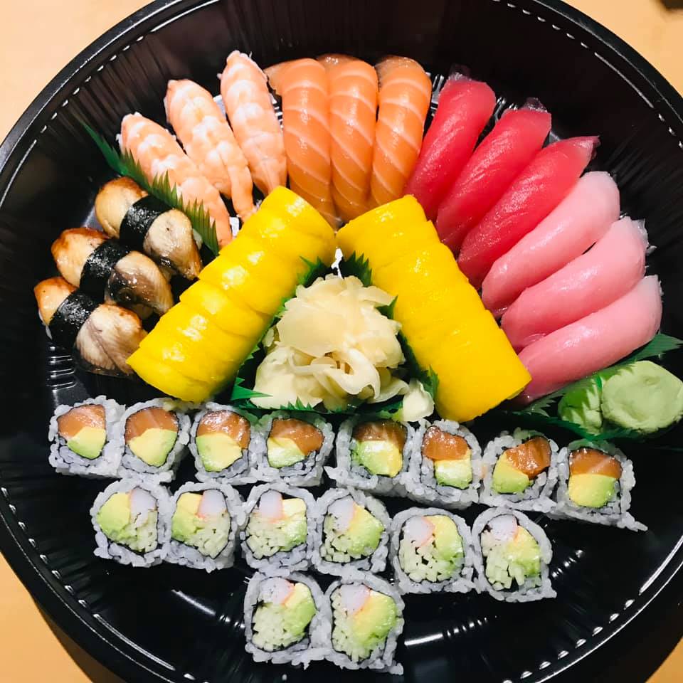 Order 39 Pieces Party Platter food online from Vic Sushi store, Willow Grove on bringmethat.com