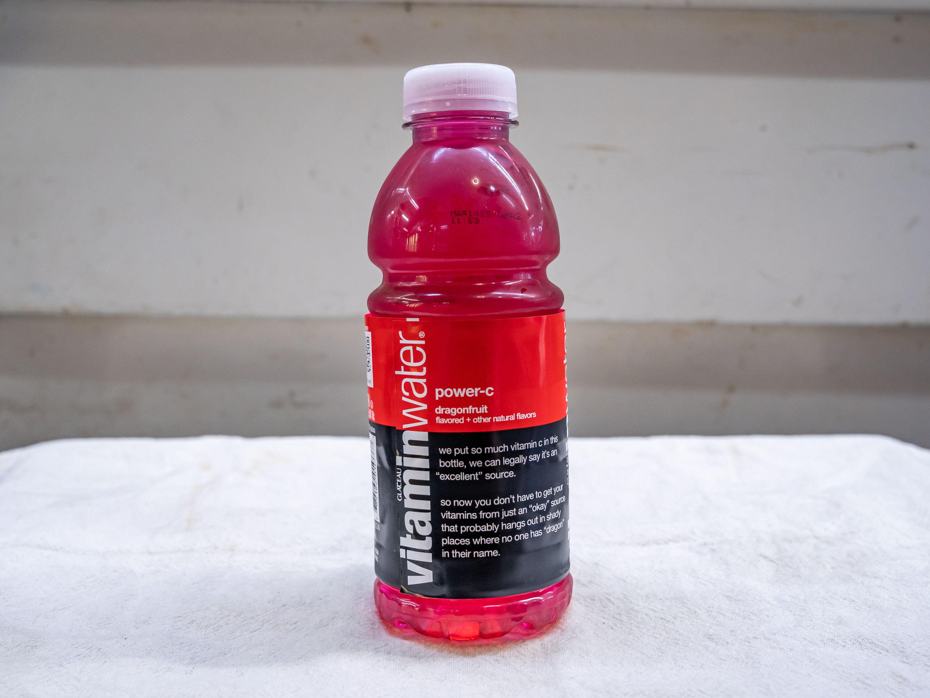 Order Vitamin water Power-c - 20fl oz food online from Quentin Deli and Grocery store, Brooklyn on bringmethat.com