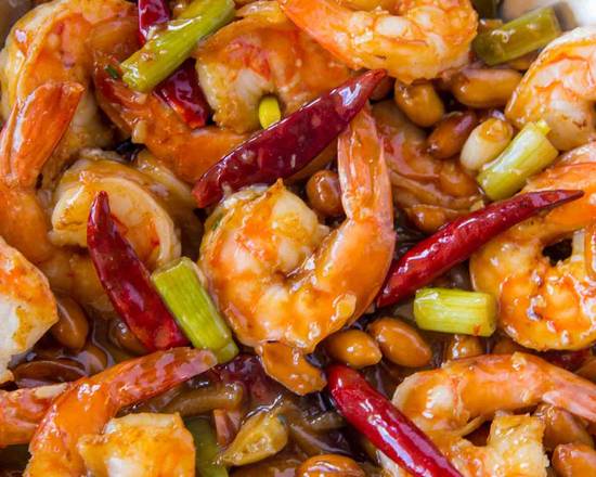 Order Kung Pao Shrimp food online from East China store, Aurora on bringmethat.com