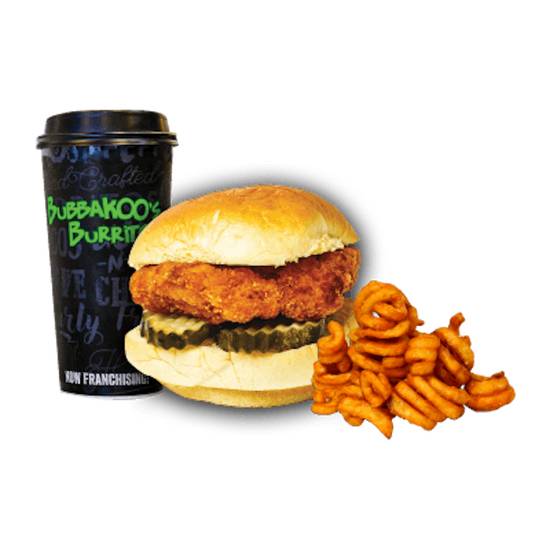 Order CLASSIC CHICKEN SANDWICH food online from Bubbakoo's Burritos store, Toms River on bringmethat.com