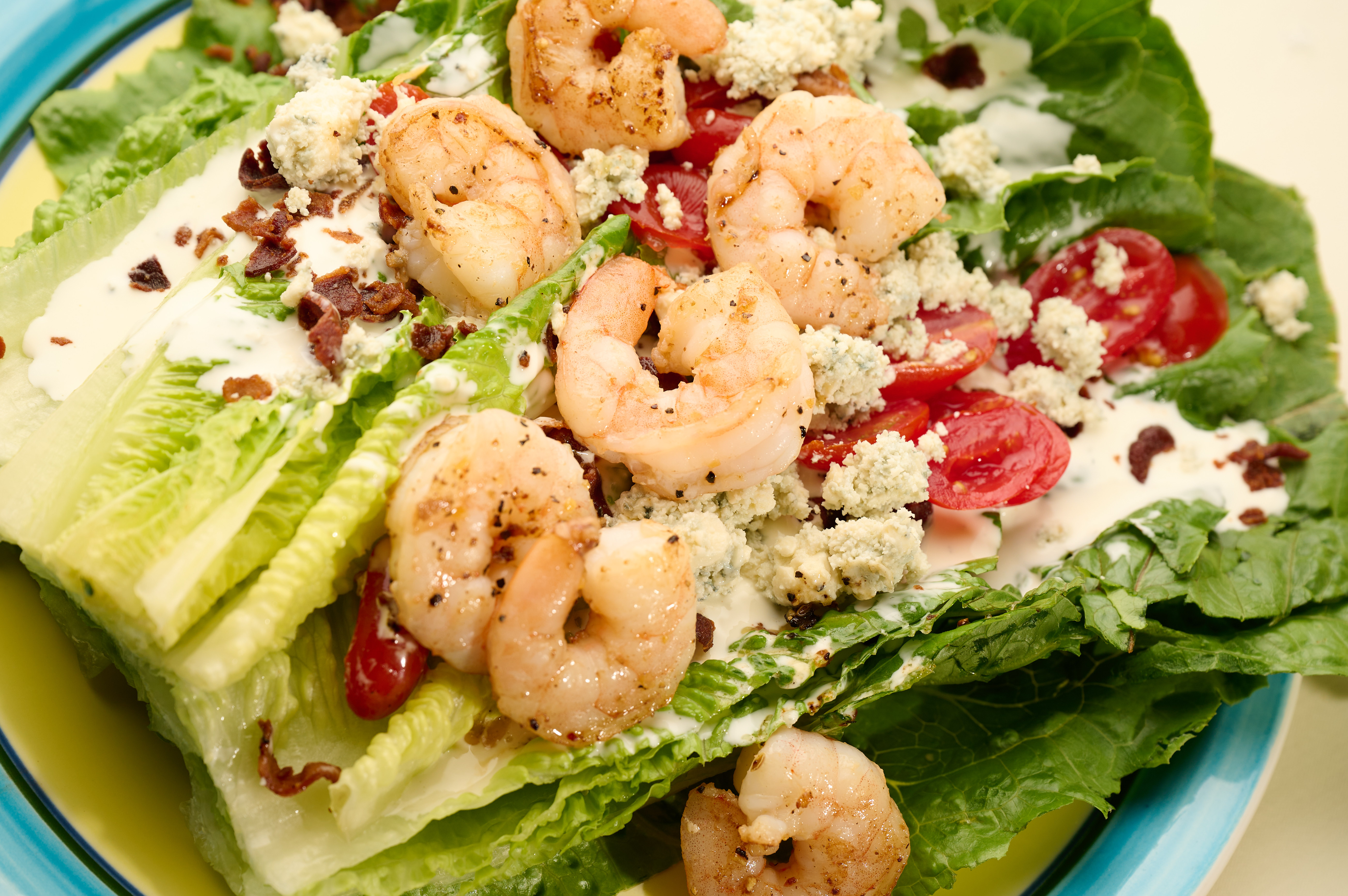 Order Romaine Bacon Wedge Salad food online from @ Elm St. Grill store, Greensboro on bringmethat.com