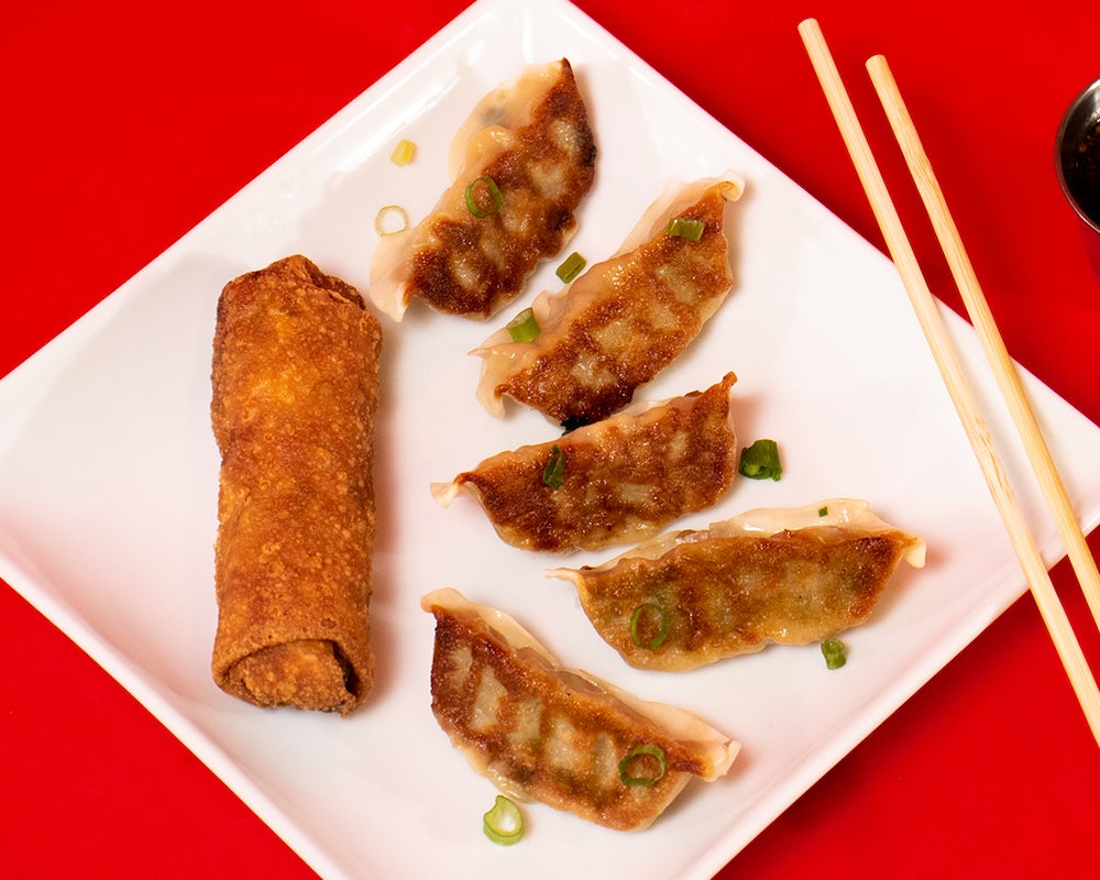 Order 5 Potstickers + 1 Egg Roll food online from Wow Bao store, Sandy on bringmethat.com