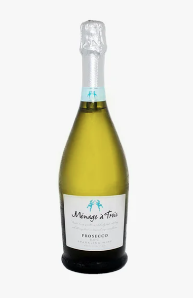 Order Menage A Trois Prosecco 750ml food online from Terners Liquor store, Los Angeles on bringmethat.com