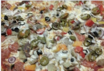 Order 18" Saverio's Special Pizza food online from Saverio Pizzeria store, Anchorage on bringmethat.com