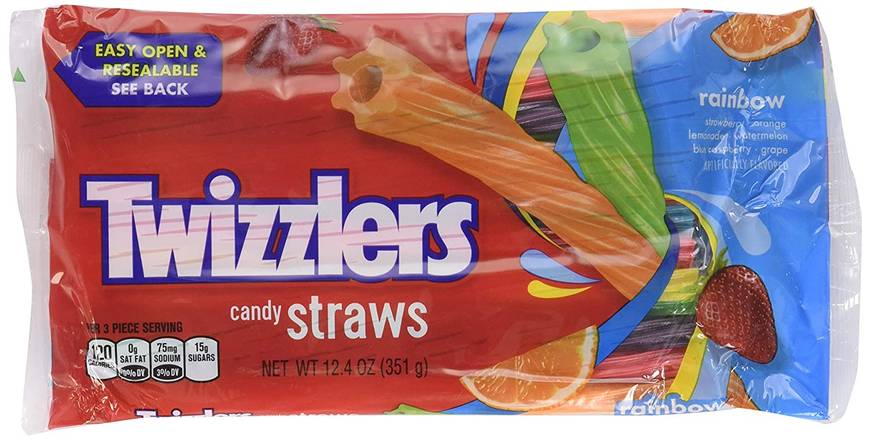 Order Twizzlers Rainbow Straws Candy food online from Exxon Food Mart store, Port Huron on bringmethat.com