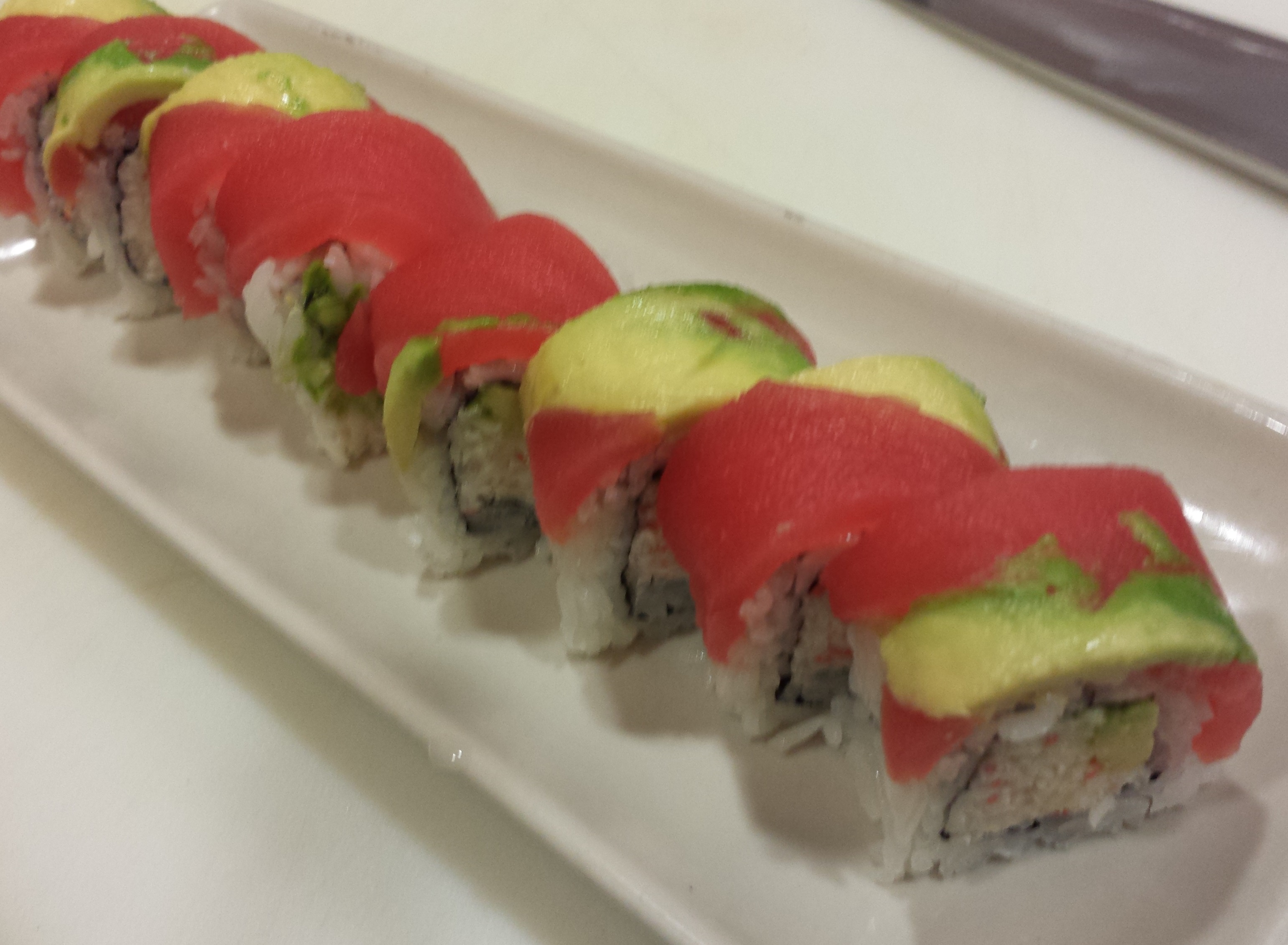 Order Red Dragon Roll food online from California Teriyaki Grill store, Mission Viejo on bringmethat.com