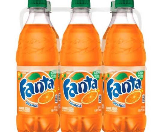Order Fanta Orange (16.9 oz) SINGLE  food online from Loma Mini Market store, Long Beach on bringmethat.com