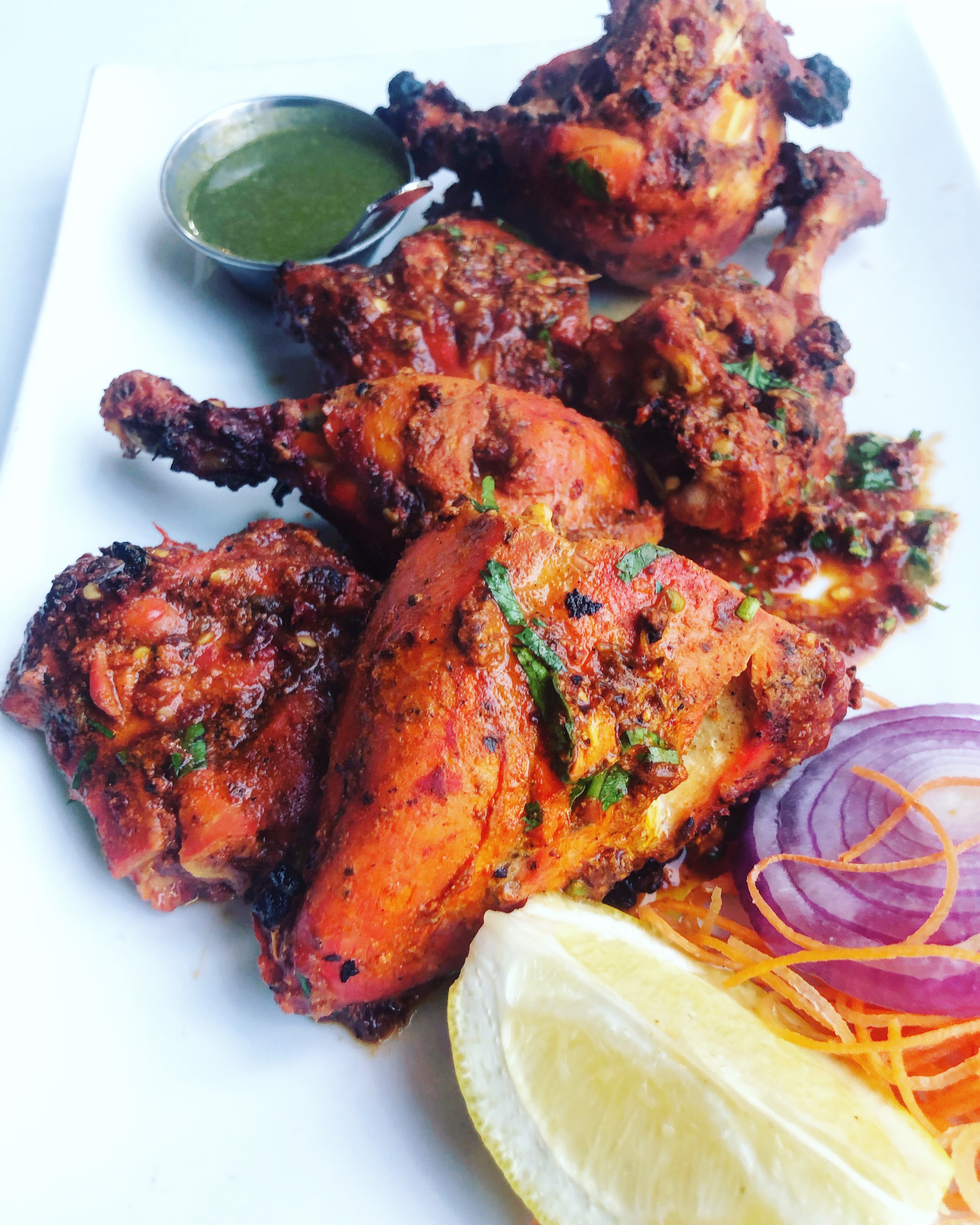 Order Tandoori Chicken food online from Amiya Indian Cuisine store, Jersey City on bringmethat.com