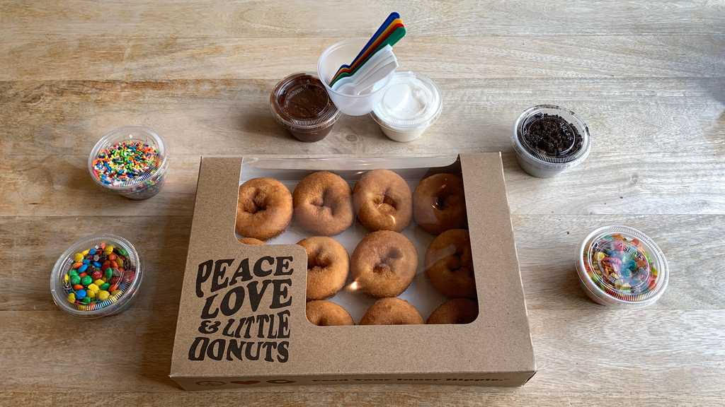 Order Decorate Your Own Donut Kit food online from Peace Love & Little Donuts store, Wexford on bringmethat.com